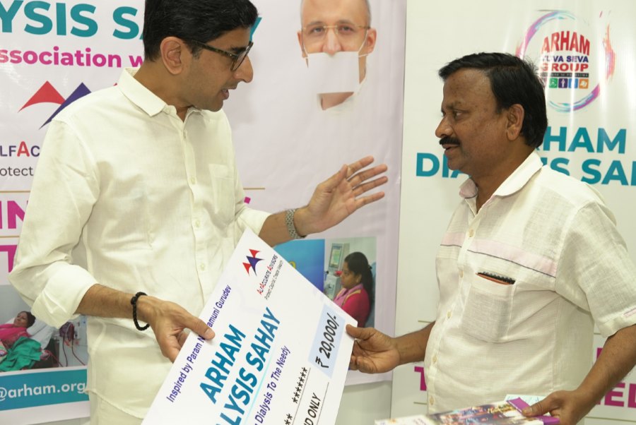 AlfAccurate Advisors and Arham Yuva Seva Group Support 108 Dialysis Patients Under CSR Initiative